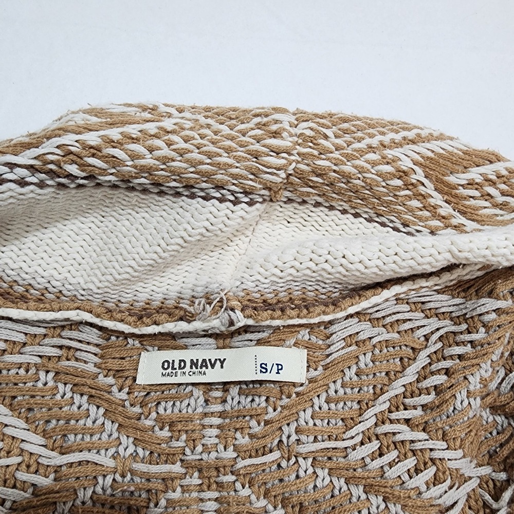 Old Navy Geometric Pattern Open Front Cardigan Sw… - image 2